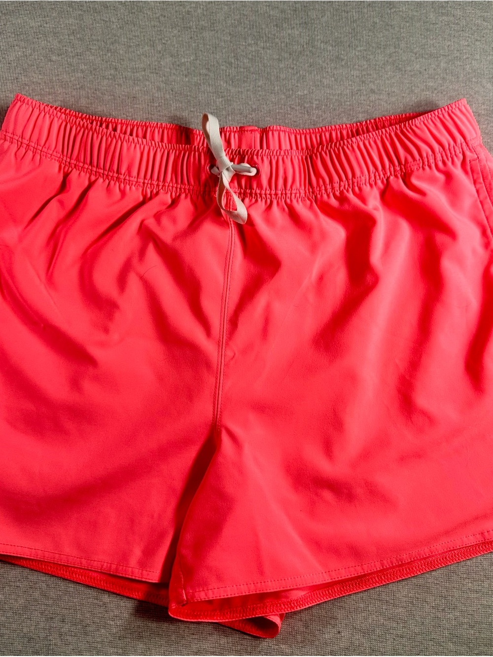 Huk Women's Neon Pink Athletic Shorts